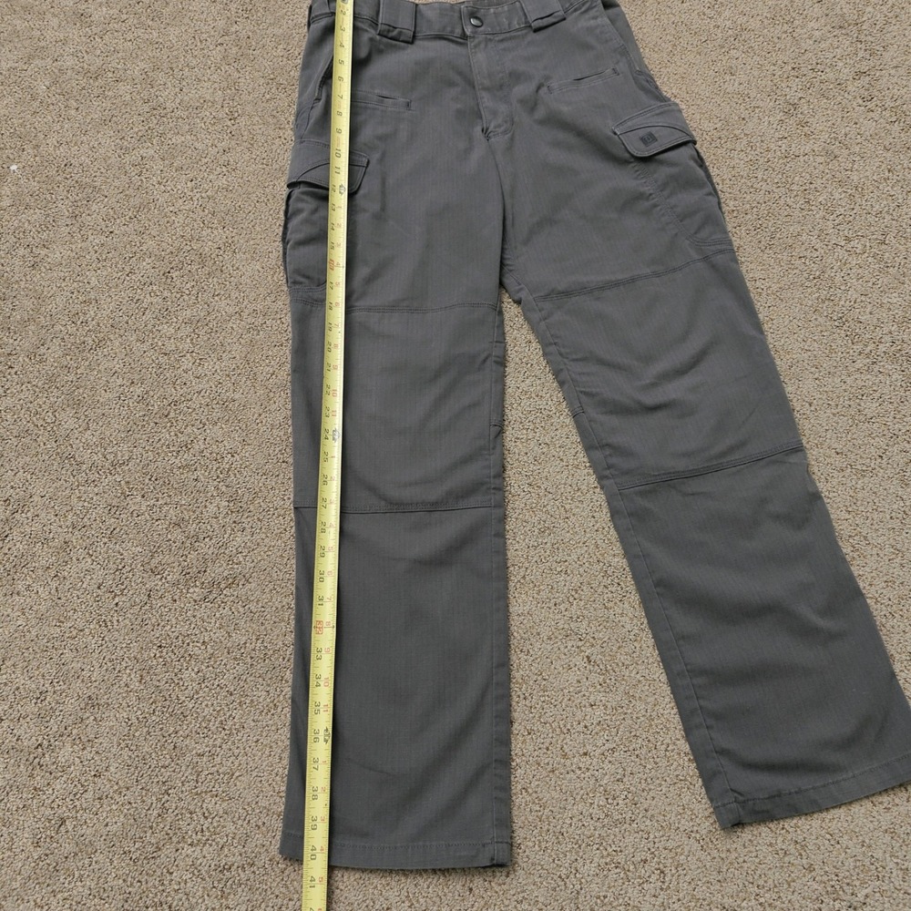 5.11 Tactical Mens Gray Cargo Pants 32X32 Workwear Durable Outdoor Utility - Picture 10 of 16